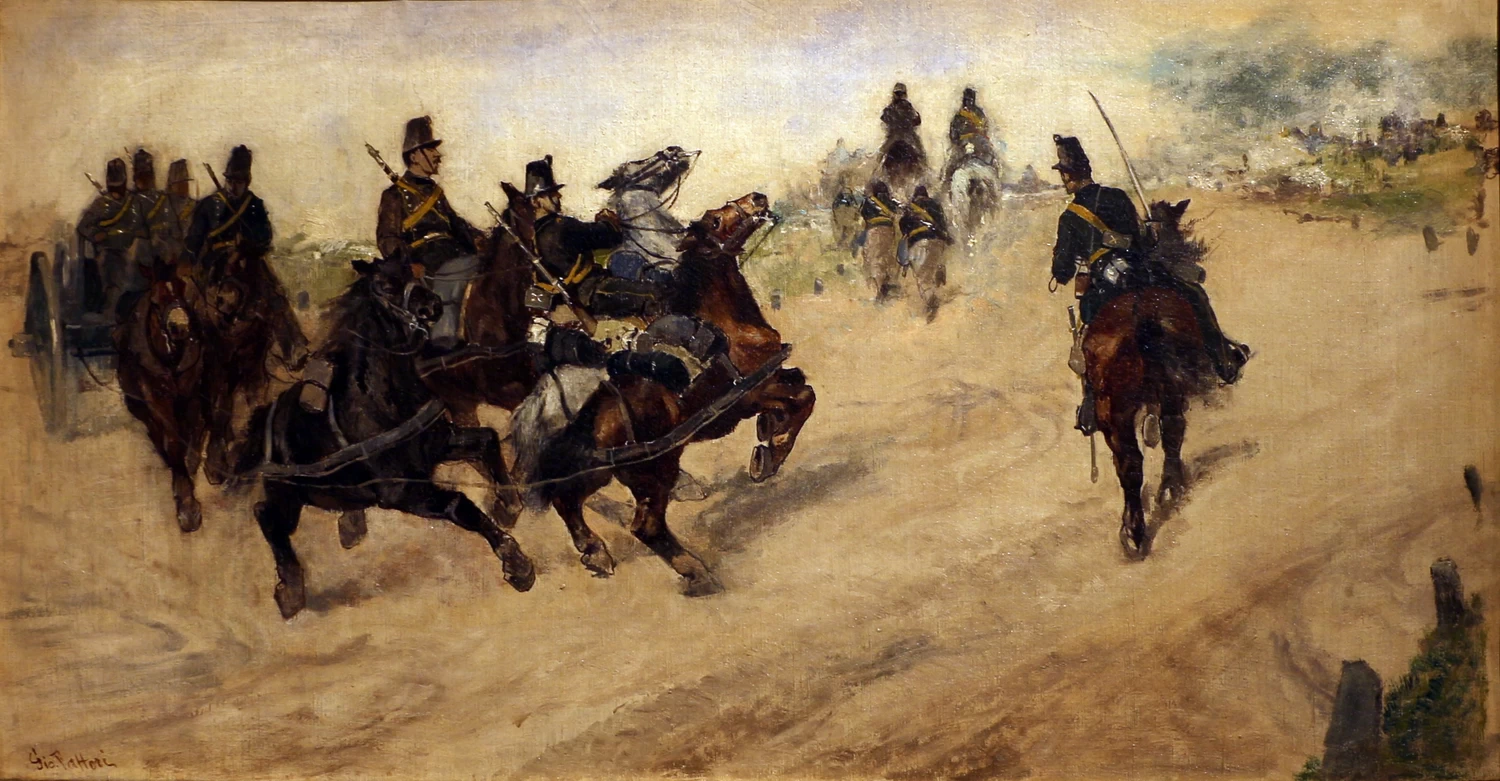 Manovre d'artiglieria [1880]